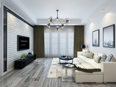 107平現代簡約三居裝修實景 唐先生的都市生活新篇